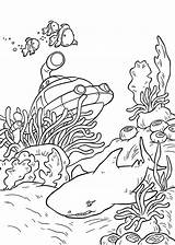 Coloring Pages Underwater Popular sketch template