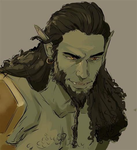 illustration by unknown character art character design orc character