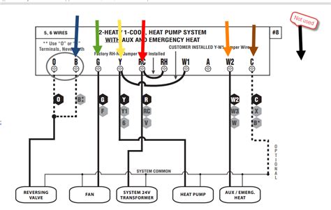 thermostat wiring  heat pump thermostat wiring diagram heat pump hvac rodgers refrence nest