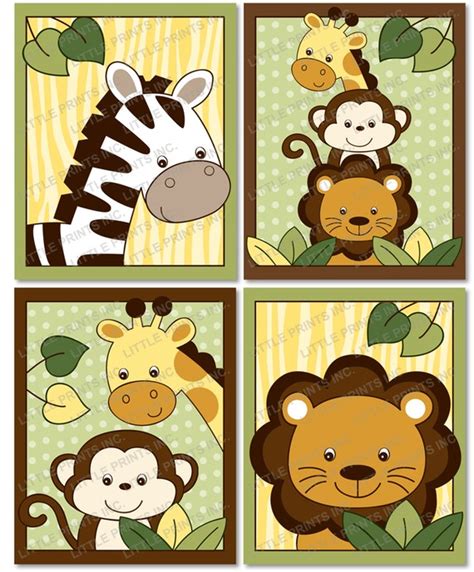 printable safari animals vector images zoo jungle animal clip