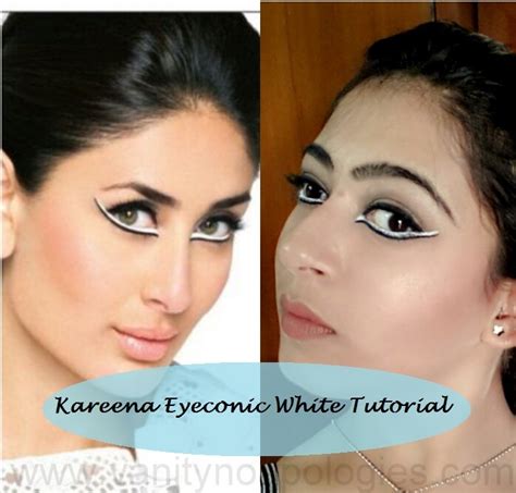 tutorial kareena kapoor tv ad makeup   lakme eyeconic white kohl vanitynoapologies