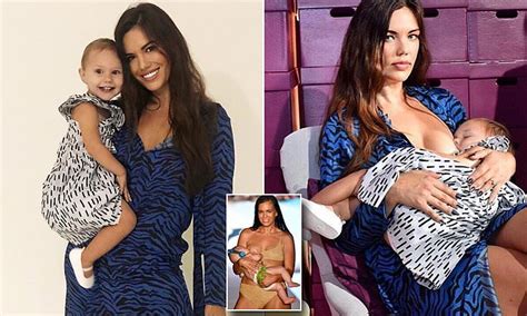 sports illustrated swimsuit model breastfeeds her daughter at nyfw rebecca minkoff show daily