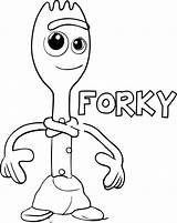 Forky Kidsworksheetfun sketch template