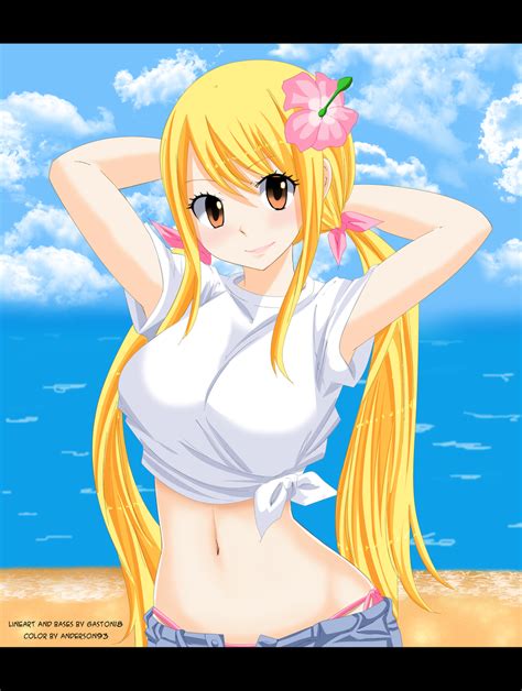 Fairy Tail Lucy Summer By Anderson93 On Deviantart