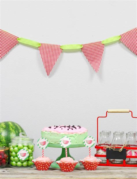 simple summer watermelon party giggles galore