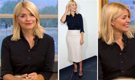 holly willoughby news this morning presenter wears