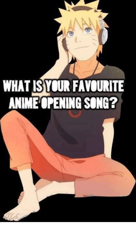 isyour favourite anime opening song animals meme  sizzle
