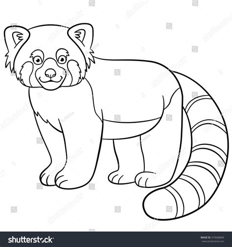 red panda coloring pages coloring  drawing