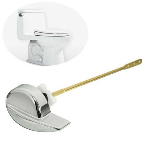 deluxe side mount toilet tank flush lever brass handle  toto swb cwb  sale  ebay