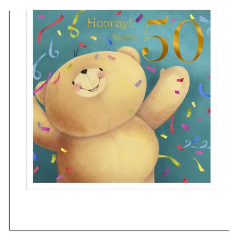 50th Birthday Forever Friends Card Forever Friends