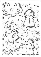 Gingerbread Frostings Intricate Iheartcraftythings sketch template