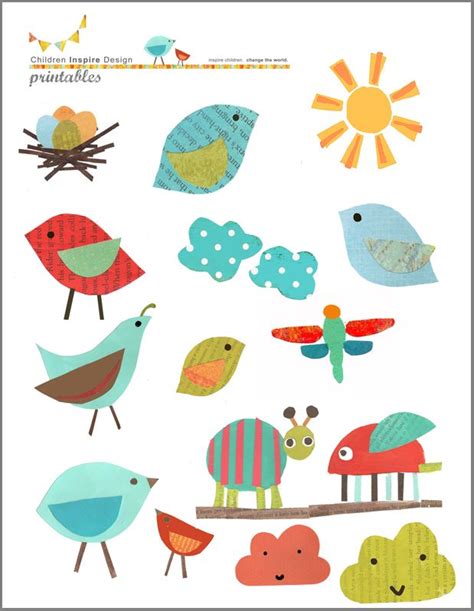 pretty  birdies  printables printable art  printables