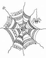 Spinnennetz Malvorlage Spinne Spinnen sketch template