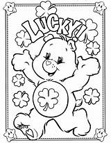 Coloring Bear Care Pages Luck Good Bears sketch template