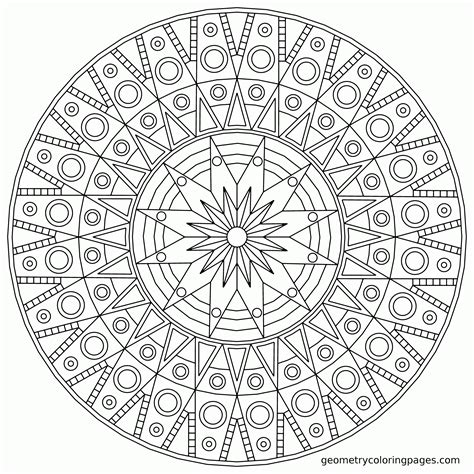 awesome design mandala coloring pages  printable