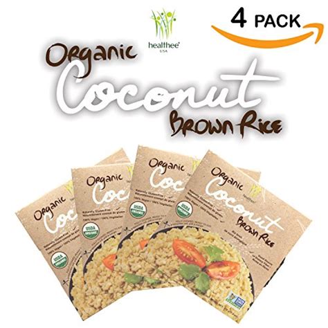 healthee organic brown rice gluten  fully cooked  ready  eat