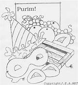 Purim Coloring Pages Kids Colouring Printable Sheets Bible Coloringtop Print Printables Printed Choose Board sketch template