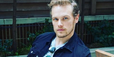 sam heughan issues a challenge to anyone to go on a date