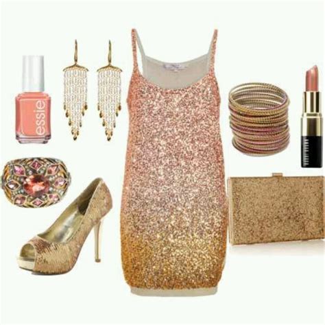 glitter party outfit sequin dress outfit fashion