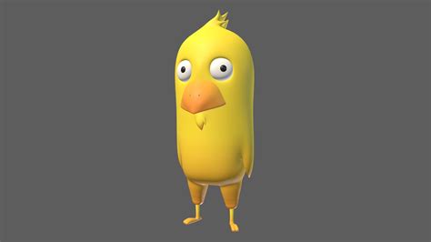 chicky buy royalty free 3d model by bariacg [e1c0a1f] sketchfab store