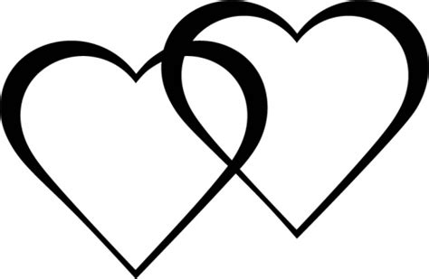 Two Hearts Clipart Free Download On Clipartmag