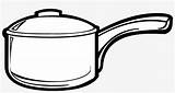 Pot Outline Clipart Cooking Utensils Kitchen Collection Drawing Transparent Nicepng Clipartmag sketch template