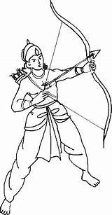 Ram Coloring Pages Rama Navami Sketch Drawing Simple Ramayana Colouring Drawings Draw Sketches Outline Kids Line Ramnavami Printable Sheets Gif sketch template