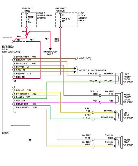 dodge dakota radio wiring diagram jan magazineillustrations