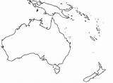 Continente Oceania Mapas Mudo Politico Mudos Países Ggpht Siluetas Oceanico Educando Paises sketch template