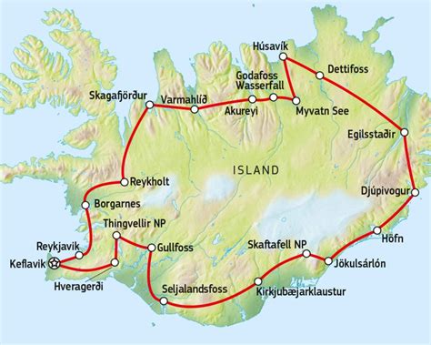 island rundreise mit dem mietwagen  reisen rundreise reisetipps