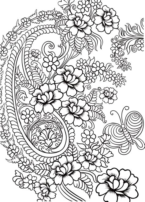 pin  adult coloring pages