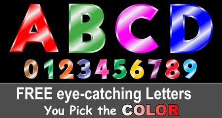 alphabet letters colorful clipart font designs stencils diy projects patterns monograms