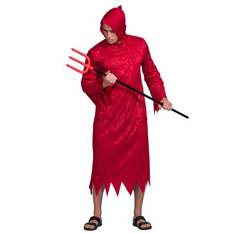 Instyle Halloween Party Fancy Dress Adult Men Red Devil