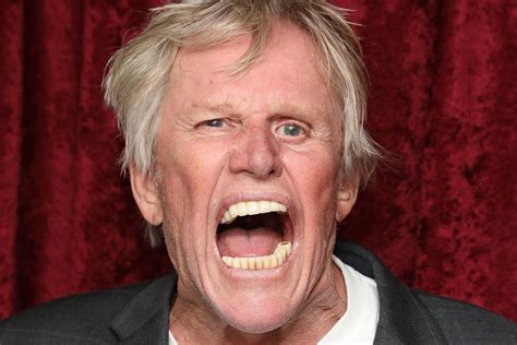 gary busey   odd   smiling   camera   star snaps page