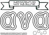 Coloring Name Pages Print Getcolorings Printable sketch template