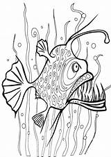 Seaweed Coloringway sketch template