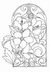 Coloring Pages Flower Book Line Drawings Patterns Colouring Flores Visitar Paint Painting Manualidades Aprender Laminas Trabajos Facilisimo Es Con Glass sketch template