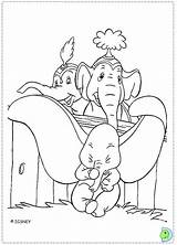 Dumbo Dinokids Coloringdisney sketch template