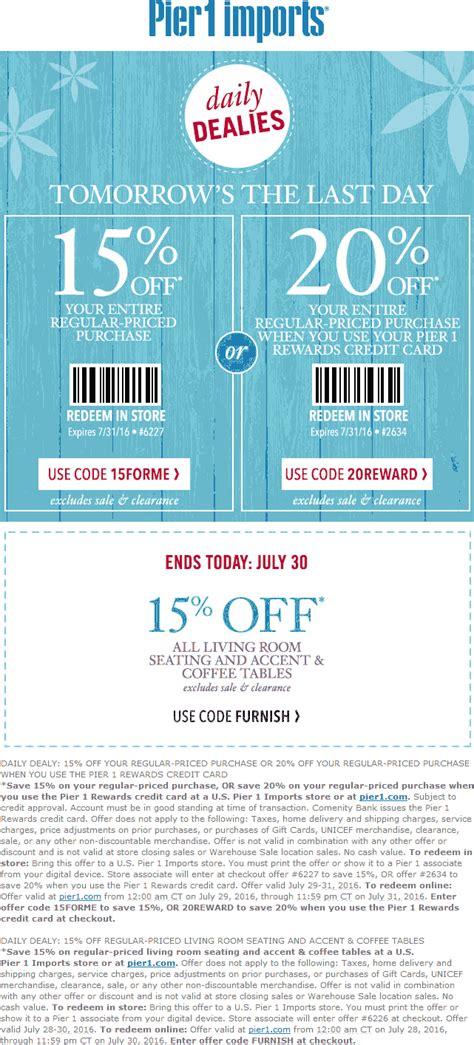 pier  coupons    tab  pier  imports