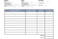 cleaning housekeeping invoice template word  house cleaning