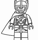 Lego Thor Ragnarok Coloring Pages Printable Marvel Kids Cool Heroes Game Super Print Categories sketch template