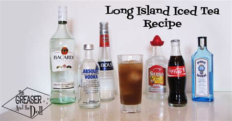 cocktail recipe long island iced tea  greaser