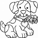 Coloring Pages Dogs Dog Printable Print Kids sketch template