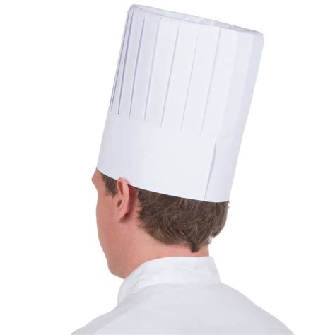 royal paper rch  pleated disposable chef hat case