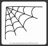 Spiderweb Cobweb Easypeasyandfun Learned sketch template
