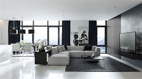 black  white living room designs  trendy  perfect decor ideas