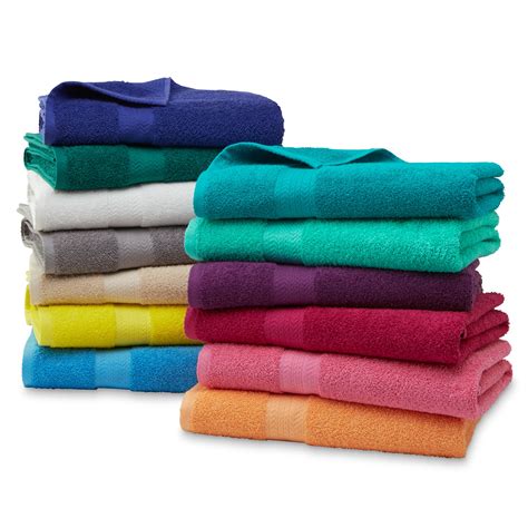 essential home sutton cotton bath towels hand towels  washcloths