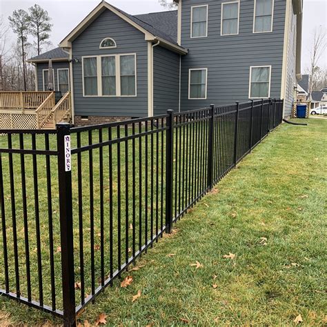 custom fences richmond va minors fences  ornamental aluminum