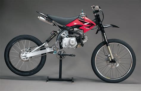 motoped  motorized mountain bike autoevolution