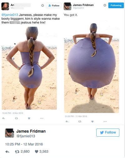 woman asks internet to give her a curvier bottom but soon regrets it